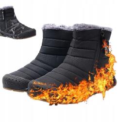  Férfi Hótaposó Téli Divat Vízálló Melegítő Hótaposó Cipő MÉRET44 (hztzj20257502)