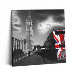 Wallfluent Vászonkép Canvas A dolgozószobába Könnyű Összeszerelés Big Ben És Busz Londonban (010030010270000000851)