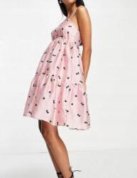 Y.A.S Rózsaszín Ruha Mintás (M) (568741)