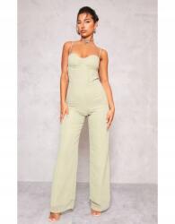 Prettylittlething Zöld Merevítős Overál (44) (564053)
