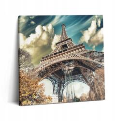 Wallfluent Fotó Képkeret Hálószoba Csodálatos kilátás az Eiffel-toronyra (010030010270000074793)