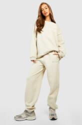 Boohoo Női Pulóver Bézs Laza Basic 36 S