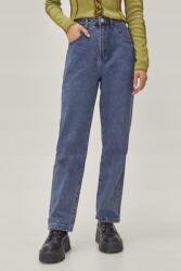 Nasty Gal Sötétkék Egyenes Farmernadrág (36) (471458)