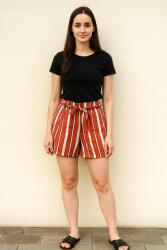 Tom Tailor Színes Csíkos Mintás Rövidnadrág (s) (591690)