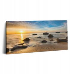 Wallfluent Vászonkép Canvas Nyomtatott Vászon Edzőterem Napfelkelte Balti-tenger (010030010010000075515)