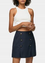 Pepe Jeans Krémszínű Bordázott Felső (M) (590287)