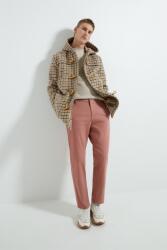 ZARA Egyszerű Farmernadrág Pink (36) (228086)