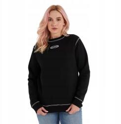 Ellesse Fekete Logózott Pulóver (40) (594178)