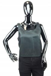 Naf Naf Fekete Cipzáras Top, Size 36, poliészter (379451)