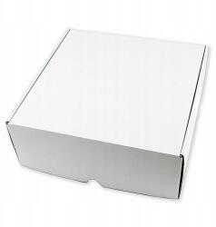 25x25x10 cm Fazondoboz fehér színben 5 db-os szett