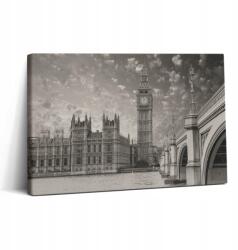 Wallfluent Fotó Vászonkép Canvas Gyors Összeszerelés Edzőterembe London Anglia Big Ben 30x20 cm (010030010150000074976)