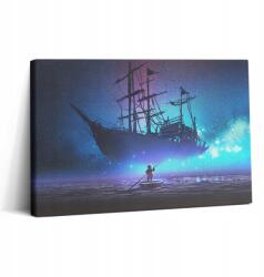 Wallfluent Vászonkép Canvas Inspiráló Étkező Vitorlás Fantasy 30x20 cm (010030010150000074946)