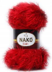 Nako Rain Fonal 100g/120m fűszál 3163 piros (epasma)