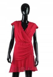 LIU JO Fukszia színű sifon ruha, Size M, rózsaszín (390963)