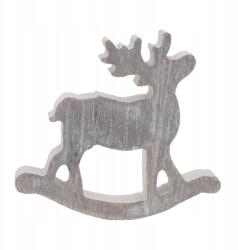 Trend-Deco Rénszarvas karácsonyi figura karácsonyfa medál fa dekoráció 11 cm (TRE0037)