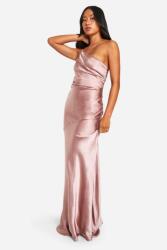 Boohoo LC74102 Boohoo Szatén Ruha Maxi Ruha (37) XXL