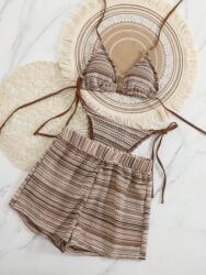 Shein IC51303 Shein Kétrészes Fürdőruha Rövidnadrág (41) S