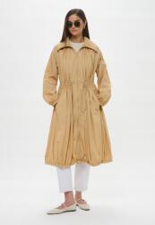 Tru Trussardi Bézs Vékony Fodros Kabát (s) (595701)