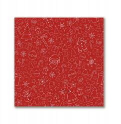 Tulup Canvas Vászonkép 50x50 Karácsonyi Díszek Tél Dekoráció (ock-50x50-299059202)