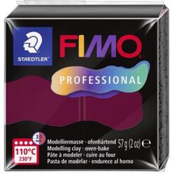FIMO Gyurma, 57 g, égethető, FIMO "Professional", bordeaux (FM804023) - tintasziget