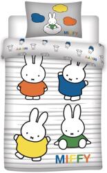 Aymax Ágyneműhuzat Miffy Nyuszi Ágyneműhuzat Nijntje Kiságy 100x135 40x60 (AYM-008MIF-DV 100)