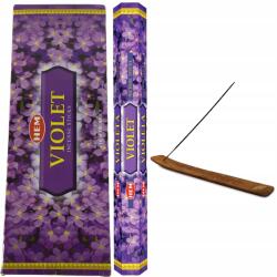 HEM Indiai Füstölő Aroma Virág Ibolya Violet Aroma 20 db Hem (A43D-92869)