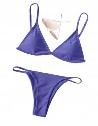 Shein Kétrészes Fürdőruha Lila 36 S__s
