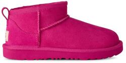 Ugg gyerek hócipő velúrból KIDS CLASSIC ULTRA MINI rózsaszín, 1130750K - rózsaszín 35