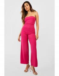 Boohoo Fukszia Nyitott Vállú Overál (42) (GZZ52225-535)