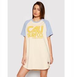 Superdry Sárga, laza ruha, mintás, Size 38 (379192)