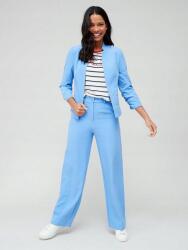 ONLY Kék Egyenes Szárú Nadrág Cipzárral (38/32) (560679)