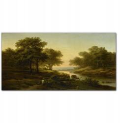 Coloray Vászonkép Tájkép folyó erdő természet 100x50 (010030010010000018824)