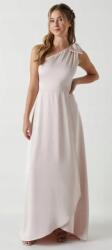  Világos Rózsaszín Szatén Klasszikus Egyvállas Maxi Ruha Coast 152-158