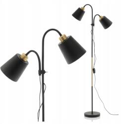 Smartled Led Álló Padló Lámpa 2xE27 Állítható Olvasólámpa Fekete (Lampka Stojąca Podłogowa 7891)