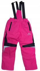  Gyerek téli sport hótaposó sínadrág vállpántokkal 140 W951 (W-951 różowe GlassBear)