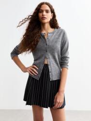 New Look Sötétkék Csíkos Szoknya, Size 46, mini, poliészter (597333)