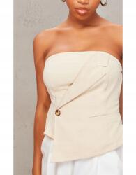 Prettylittlething Bézs Blézer Felső (38) (563885)