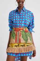 Desigual Színes Mini Cipzáras Szoknya (22SWFW20_6016)