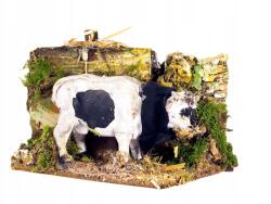 Włoska Mozgatható betlehem figura 'Tehén' 220V- 8, 0cm magas figurákhoz (10400)