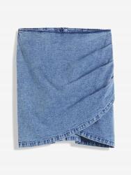 Bonprix Kapucnis Farmerszoknya, kék, Size 50, organikus pamut (951655)