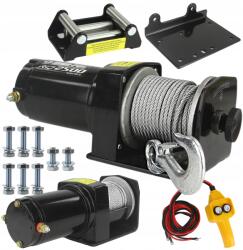 MAR-POL Elektromos Csörlő 12V Quad Ekéhez 2500LBS Mar-pol M80761 (M80761)