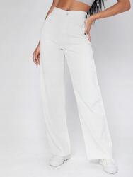 Shein KC27202 Shein Egyszerű Fehér Farmer Magas Derekú Vintage (23) 29