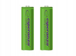 Esperanza EZA103G Esperanza akkumulátor ni-mh aa 2000mah 2s (EZA103G - 5901299923276)