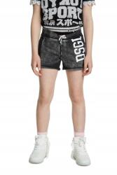 Desigual Fekete Nyomott Mintás Rövidnadrág (13-14L) (589790)