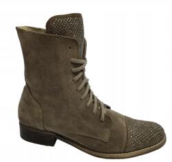 Exquisite Tornacipő 1259 MÉRET36 Bőr Szürke Velúr (1259)