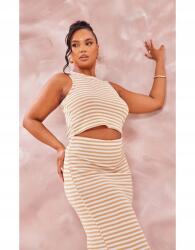 Prettylittlething Kétszínű Csíkos Felső (44) (563834)