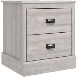  Galano Éjjeliszekrény 2 Fiókos Fa Szürke 46, 5x40, 8x53, 7cm (B0CWQWSHQ2)
