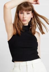 Even&Odd Fekete Crop Top Csíkos XL