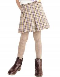 Reserved TR24204 Pepita Mintás Kötött Lány Szoknya 128