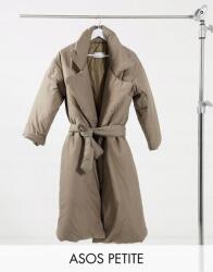 Kabát Barna Pihe-puha Bélelt Hosszú 34 Xs 1AAB